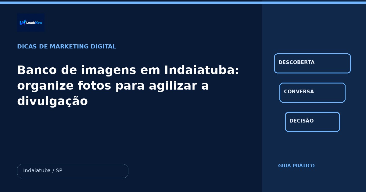 Banco de imagens em Indaiatuba: organize fotos para agilizar a divulgação